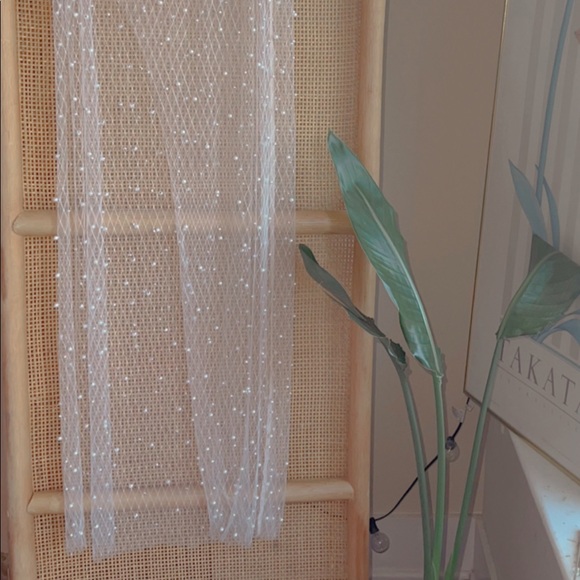 ✹ SOLD VIA IG SALE ✹ ☇ Pearled Bikini Cover-Up - Picture 1 of 6